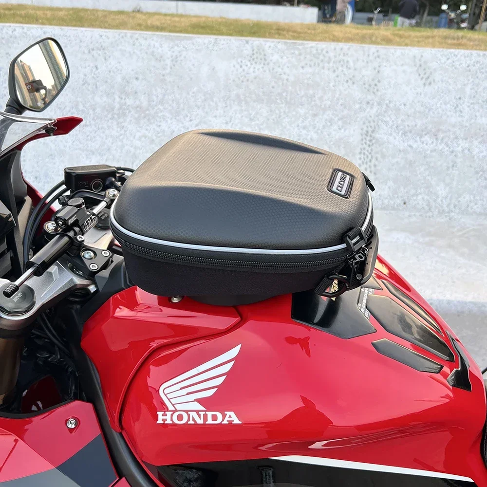 For Honda CBR1000RR CBR1000RR-R CB 1100 EX/RS CB1300 CB400 Super Four Bol Dor VFR800F Quick Lock Fuel Tank Bag Luggage Carrier