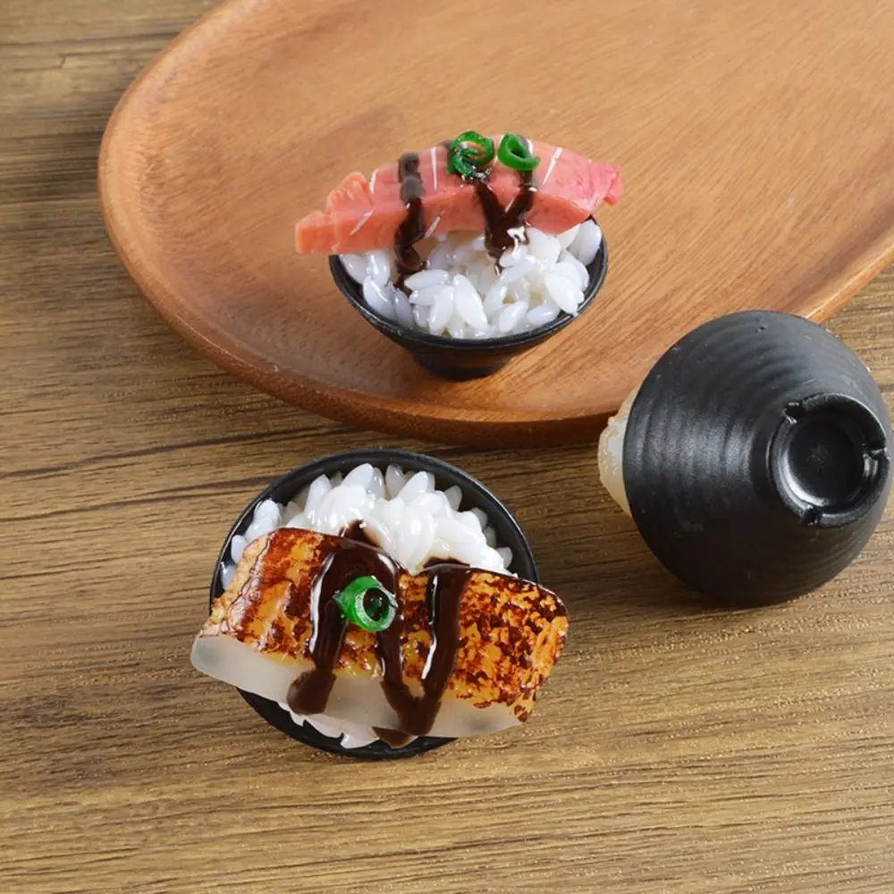 Eel Sushi Rice Food Model Simulation Sushi Model Simulation Kitchen Toy Mini Food Toys Japanese Rice Ball Cooking Toys