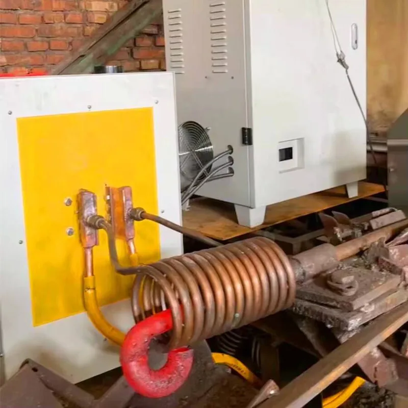 High-frequency Induction Heating Pipe Heat Forming Machine For Rapid Shaping High-frequency 15KW Induction Heating Machine