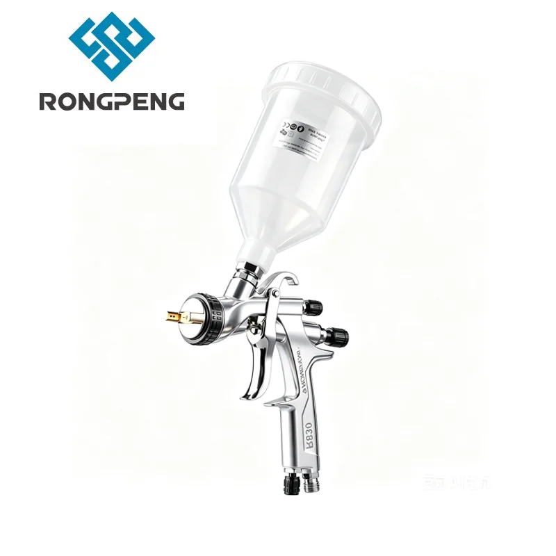 RONGPENG R830 LVLP Spray Gun 1.3/1.4/1.5/1.7/2.0mm Pneumatic Sprayer High Atomization for Car Paint Primer Auto Body Repair