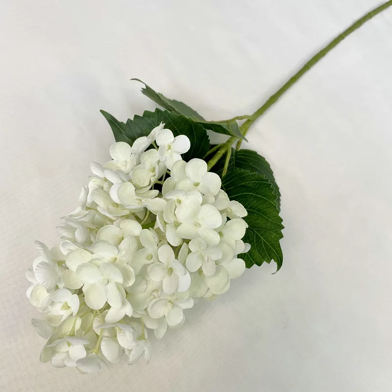 4-teiliges Set aus künstlichen Latex-Hortensien mit realistischem Aussehen, Kunstblumen für Hochzeitsdekoration, Hortensien-Blumenarrangement für Partys, Heimdekoration, Ornament – Detail 11