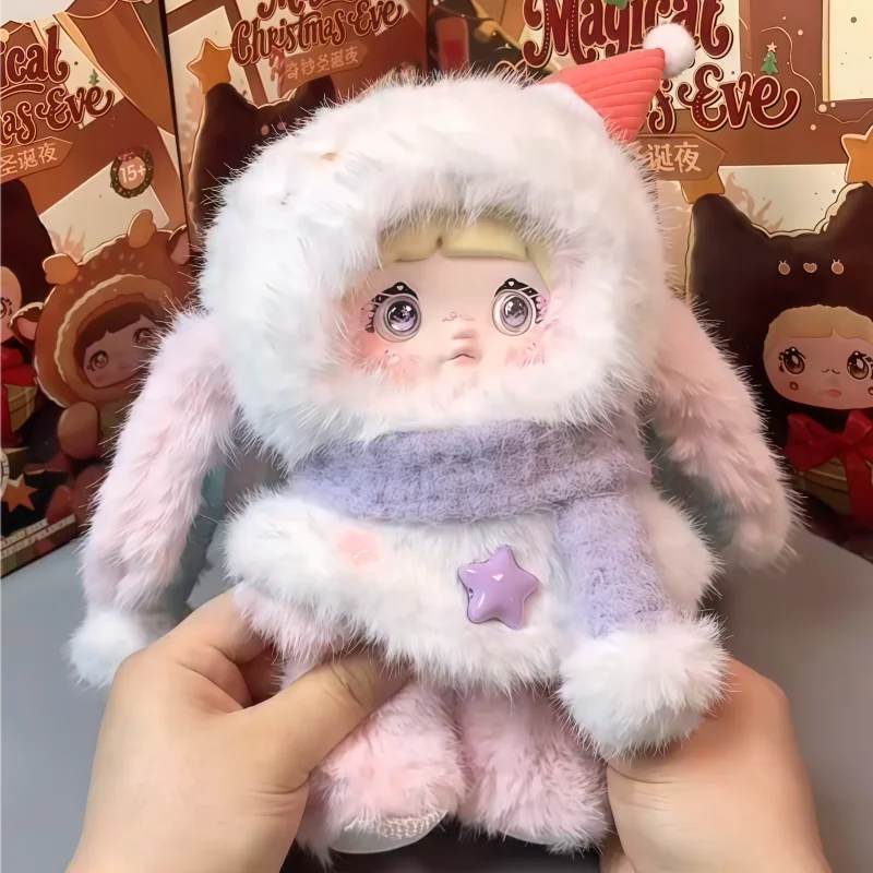 

Nommi Magical Christmas Eve Series Blind Box Vinyl Plush Dolls Kawaii Home Decoration Toys Mystery Box Surprise Christmas Gift