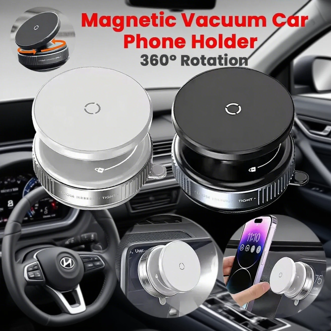 

Держатель для телефона, многофункциональная магнитная мобильная подставка, универсальная автомобильная вакуумная присоска, вращающаяся для iphone, автомобильная навигация