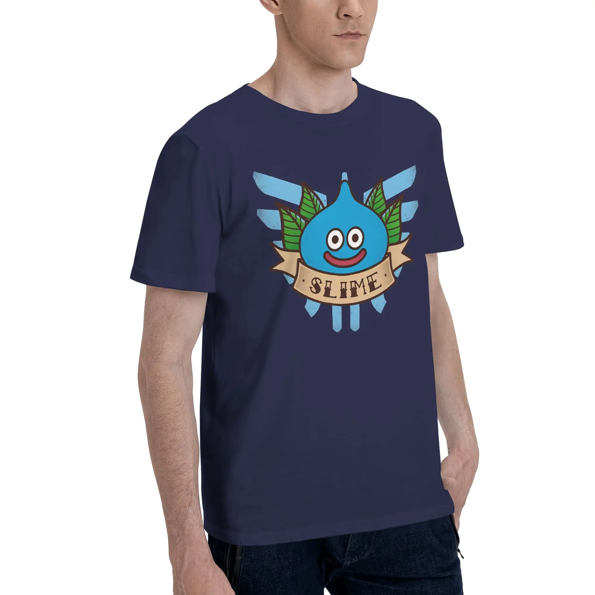 Men Women New Arrival Dragon Quest slime T Shirt Tee Cotton  T-shirts Clothing