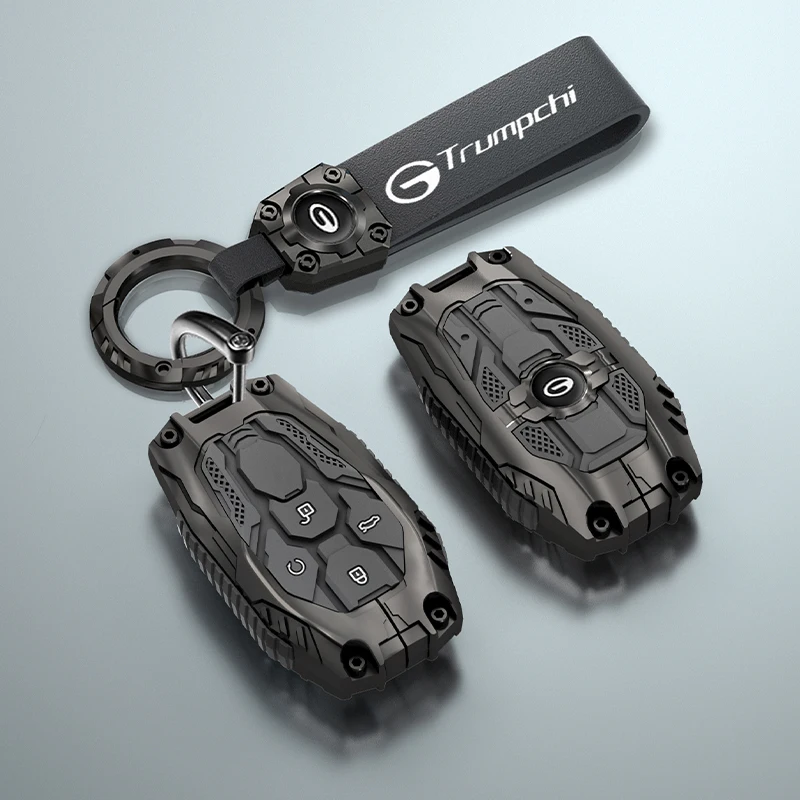 

Чехол для автомобильного ключа, чехол для смарт-пульта дистанционного управления, защитный чехол, автоаксессуары для двигателя GAC GN8 2022 2023 Trumpchi 2021 Empow J15 J16 GS8