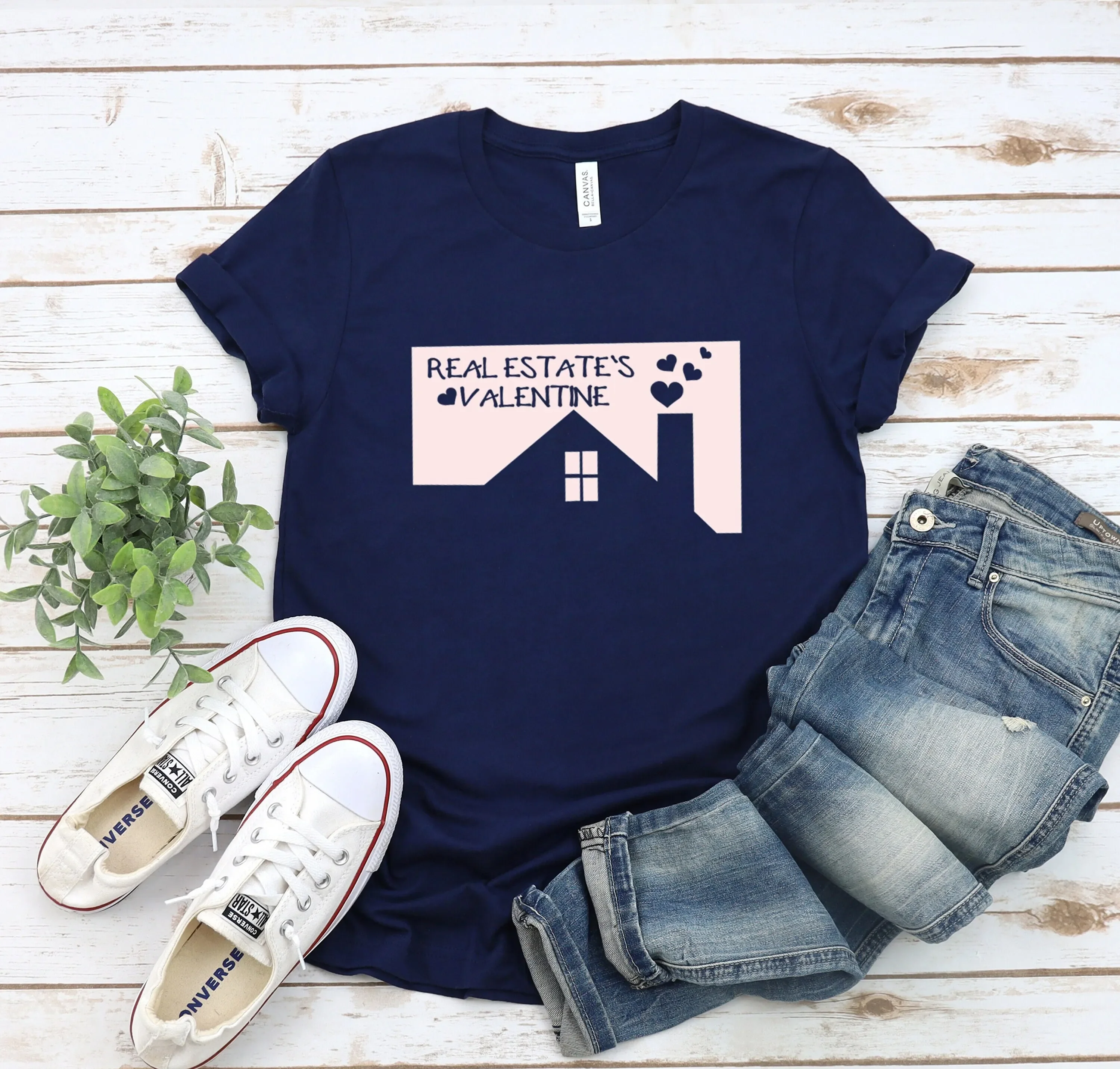 Real Estate s Valentine T Shirt Funny Birthday for Realtor Clothing