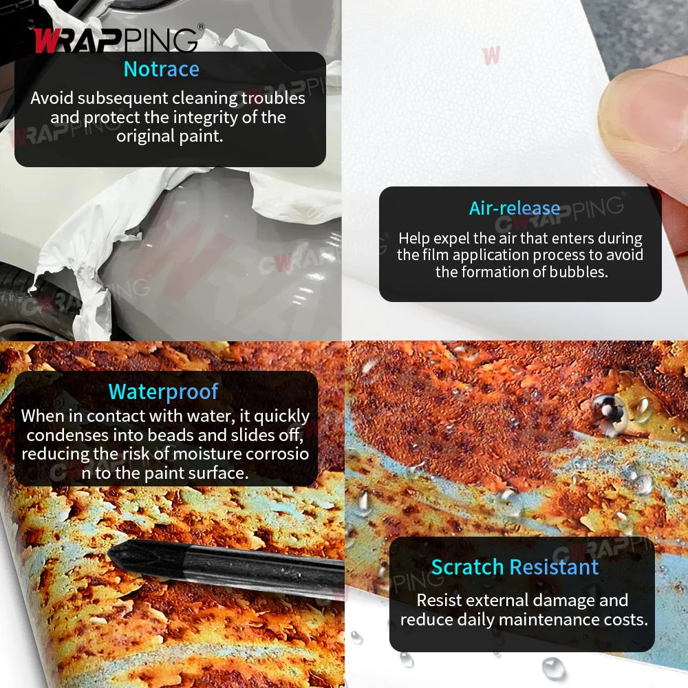 السيارات الفينيل التفاف سيارة يلتف التمويه فقاعة خالية دراجة نارية لاصق الفينيل ورقة للسيارة مقاوم للماء الصدأ الصدأ كامو فيلم #3