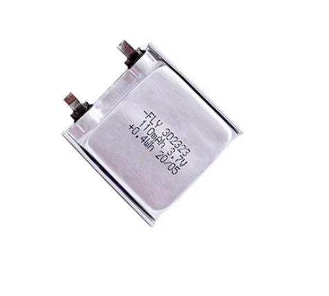 Lithium battery 302323-110mah3.7V smart wearable polymer battery manufacturer Bluetooth headset with protective board