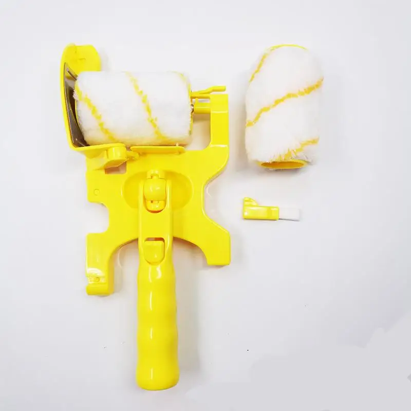 Multi-functional Latex Color Separation and Edge Smoothing Paint Brush Tool Roller for Wall Painting and Coating