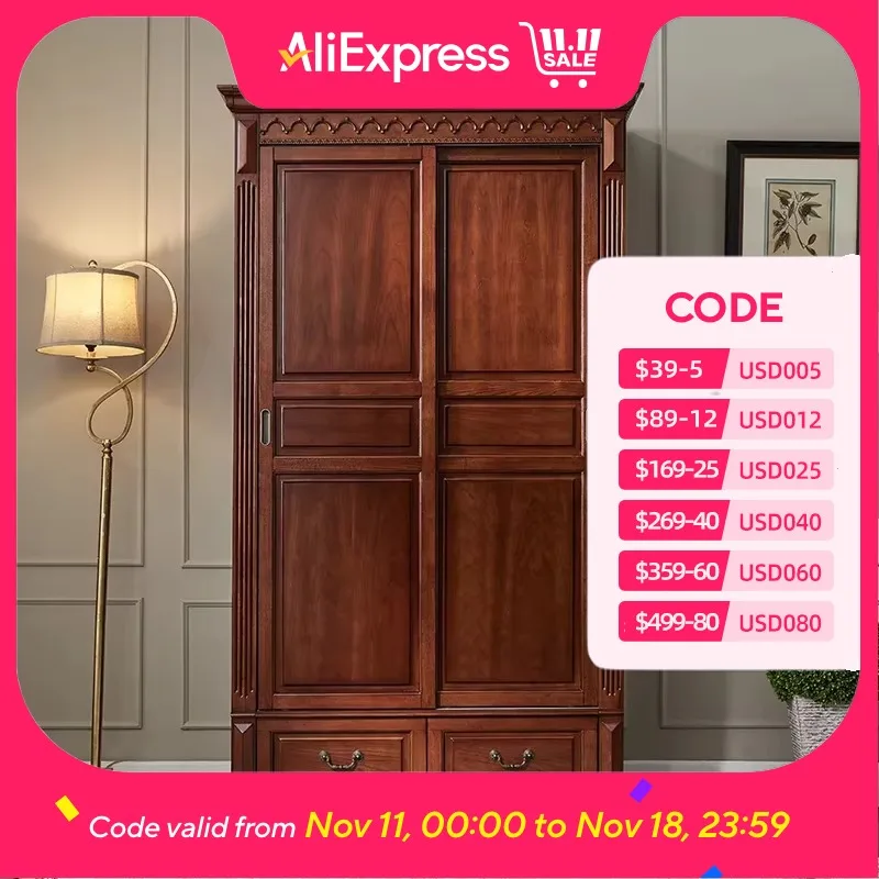 

Aesthetic Drawers Wardrobes Wood Tall Garderobe Sliding Door Clothes Wardrobes Organizer Dressing Kleidungschrank Furniture Home