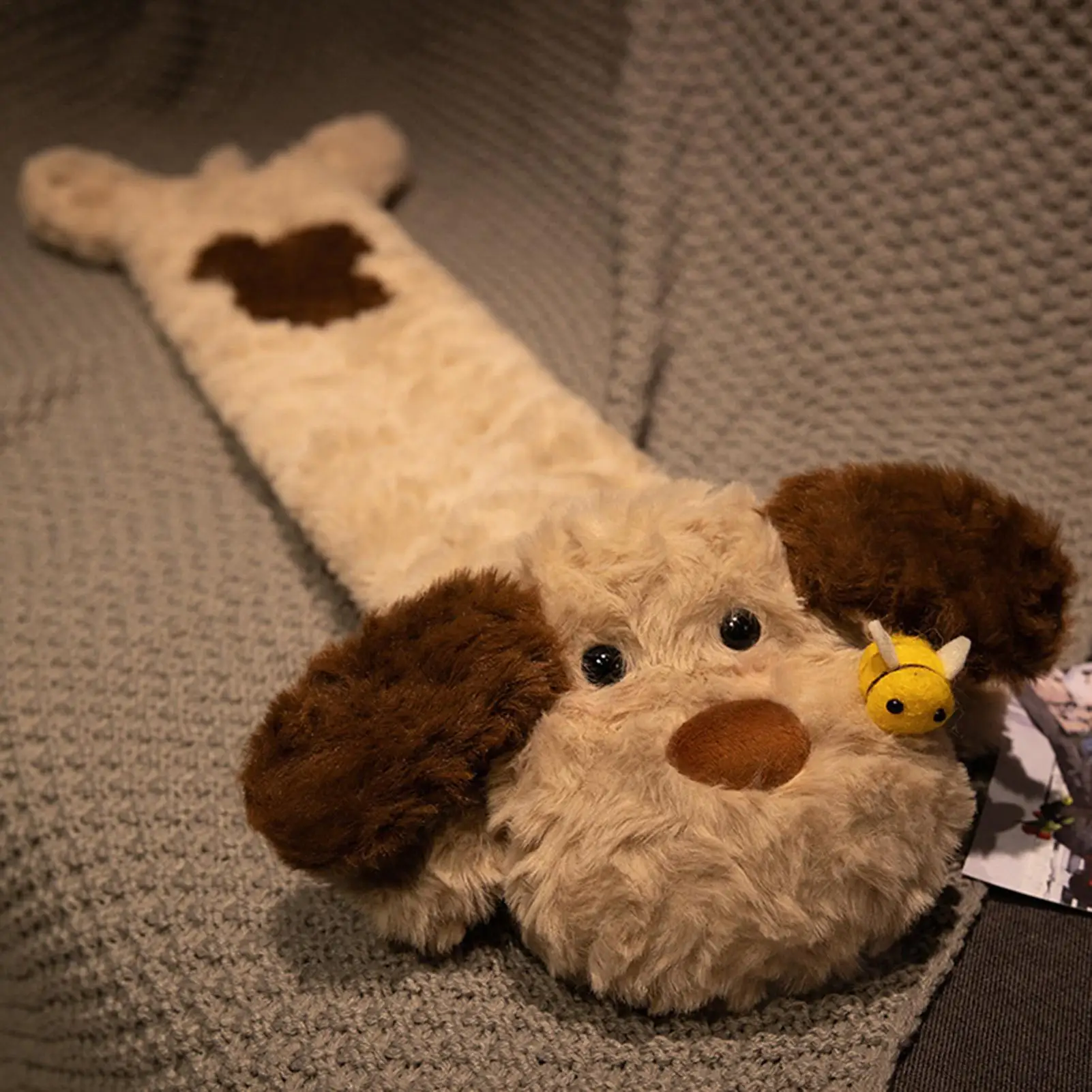 

Резиновая сумка для горячей воды 29,5 дюймов, мягкая, теплая, длинная, для собак, зимние принадлежности, бутылка для горячей воды для дома, офиса, школы, путешествий на открытом воздухе