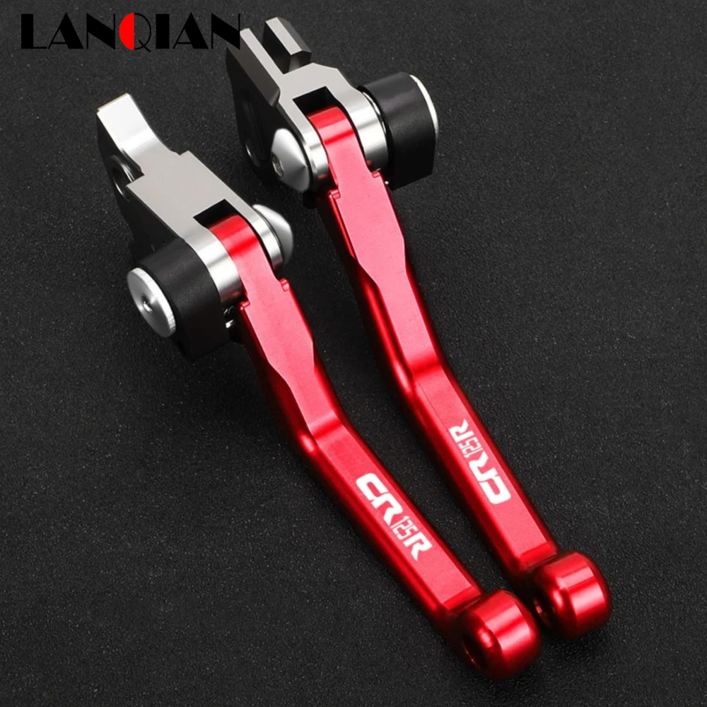 

CR 125R Motocross Aluminum Folding Pivot Brake Clutch Levers Handle For HONDA CR125R 2004 2005 2006 2007 Off-Road Dirt Bike