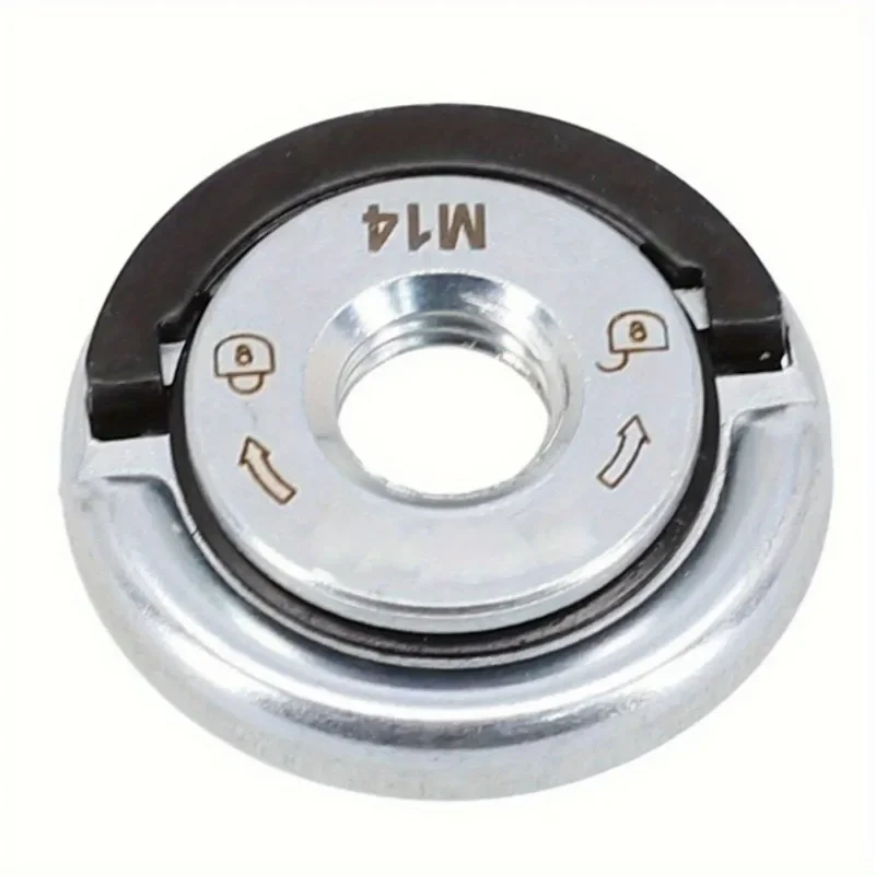 1PC Quick Release Flange Nut M14 Thread Angle Grinder Release Locking Nut Pressing Plate for Angle Grinder Clamping Flange
