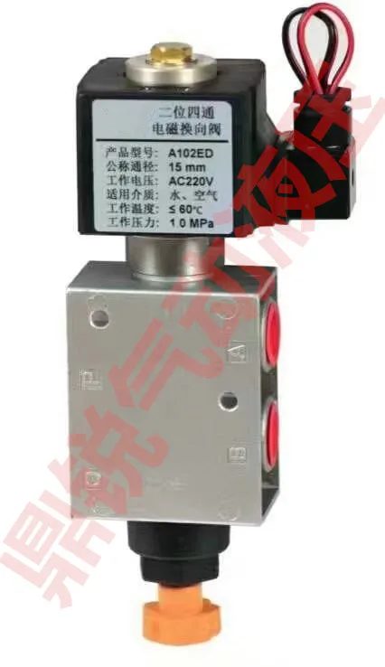 A102ED two position four way solenoid valve direct acting two position four way solenoid directional valve