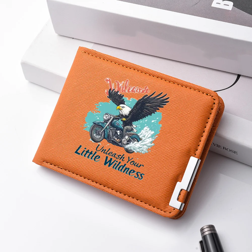 2025 Men's Wallet with multiple card slots, fashionable and durable, custom pattern Men's wallet