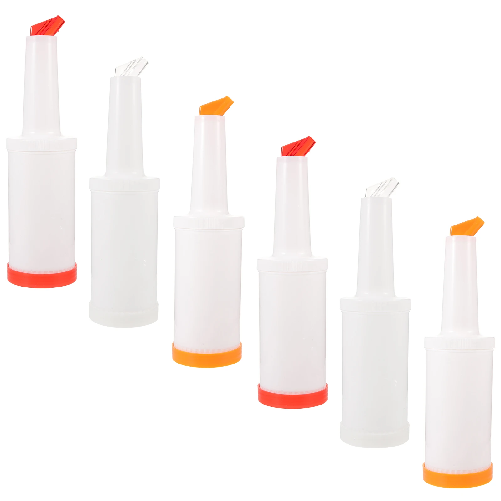 

Juice Containers Fruit Pour Bottles Jug Spouts Liquor Bar Plastic Easy Clean Commercial Home Parties Events