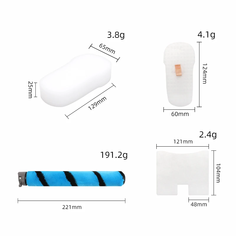 เปลี่ยนชิ้นส่วนสําหรับ Shark HZ2000 HZ2002 Corded Stick เครื่องดูดฝุ่นแปรงกรองอุปกรณ์เสริม