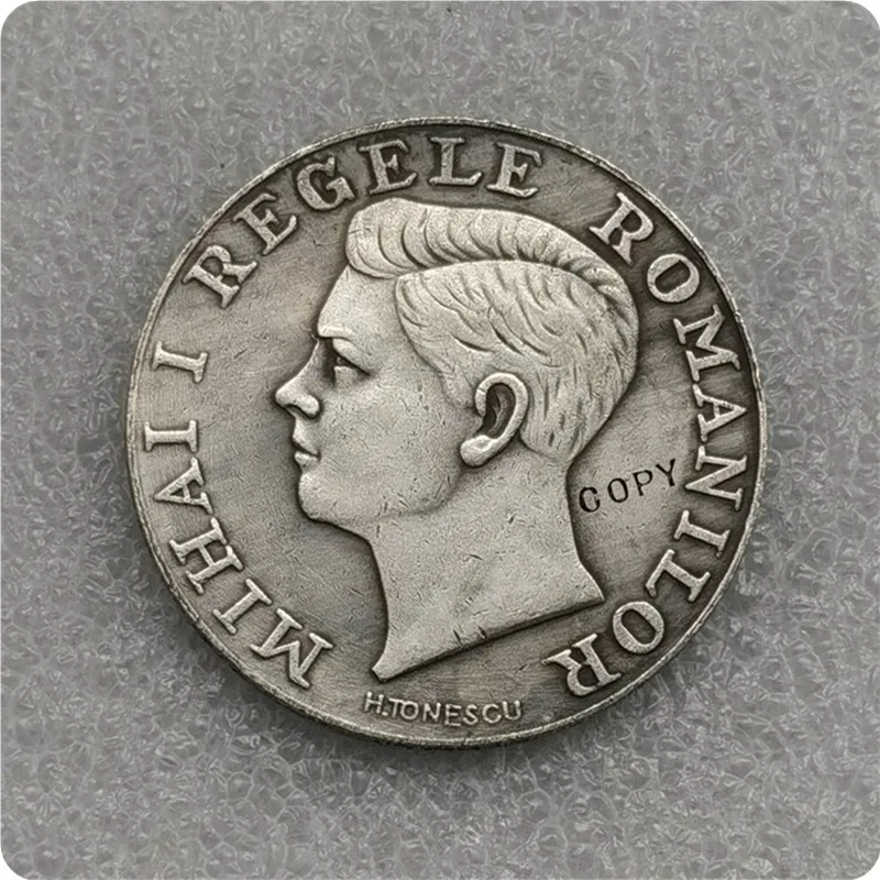 1940 Romania 250 Lei - Mihai I Copy Coin