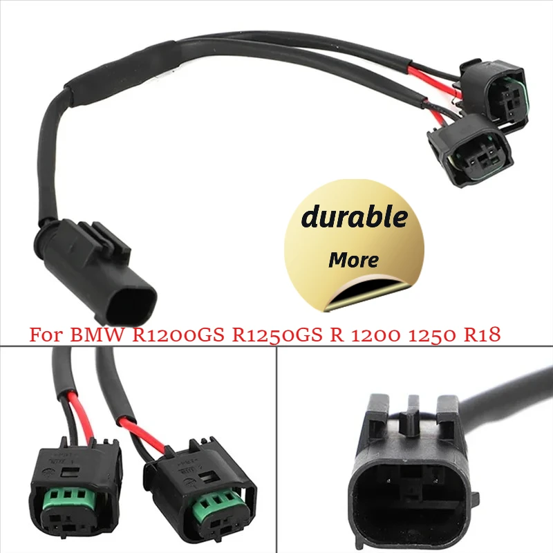 Top Sale Motorcycle Shunt Circuit Socket Extension Adapter Quick Connect Cable For BMW R1200GS R1250GS R 1200 1250 R18 Rninet