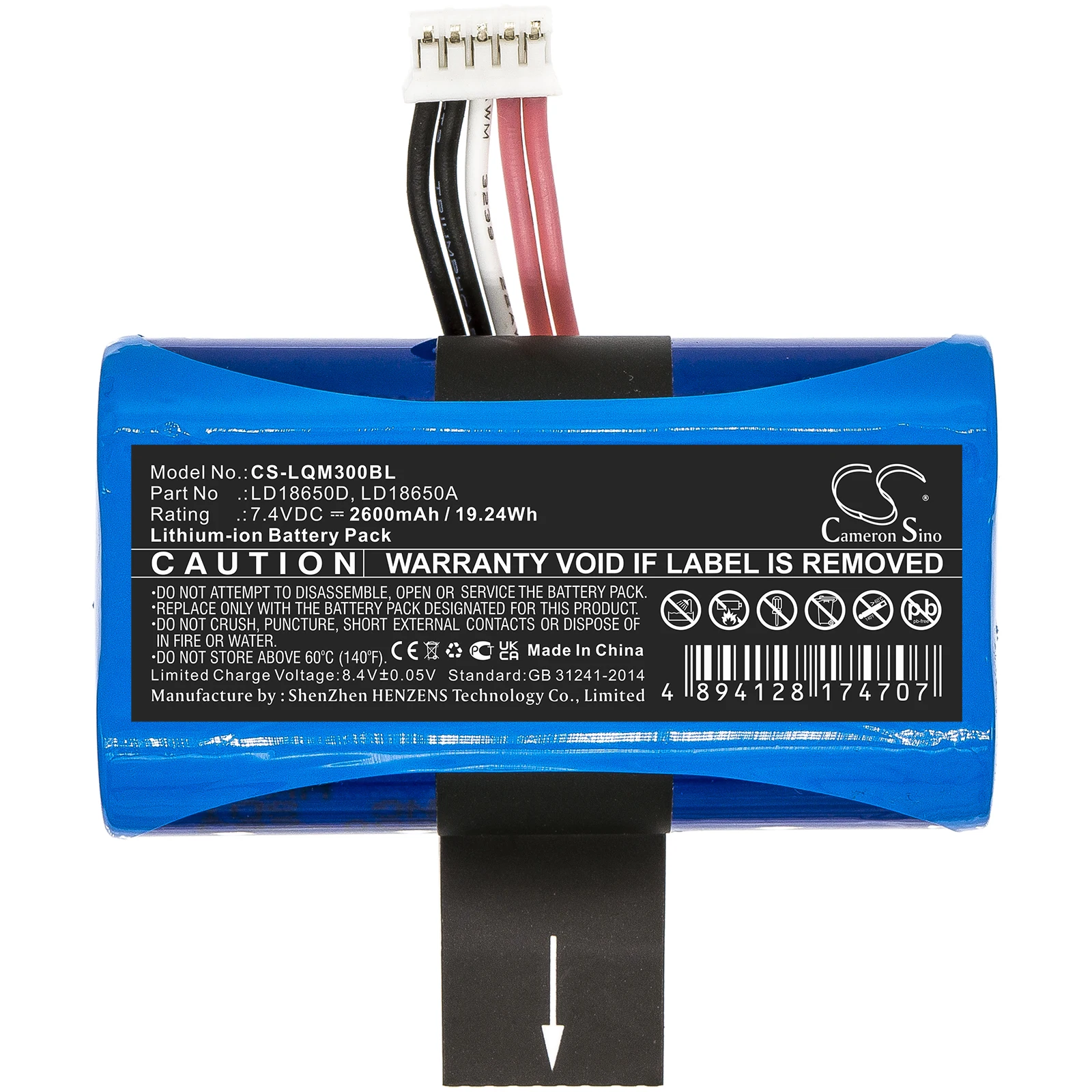 Cameron Sino 2600mAh Batterie Für Ingenico APos A8 KIOSK AQSI5 Landi A8 E350 E550 Newland N910 N900 N510 PAX a910 A930