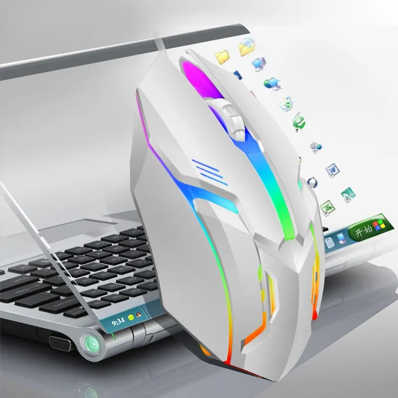 Игровая мышь для компьютера или ноутбука, с подсветкой