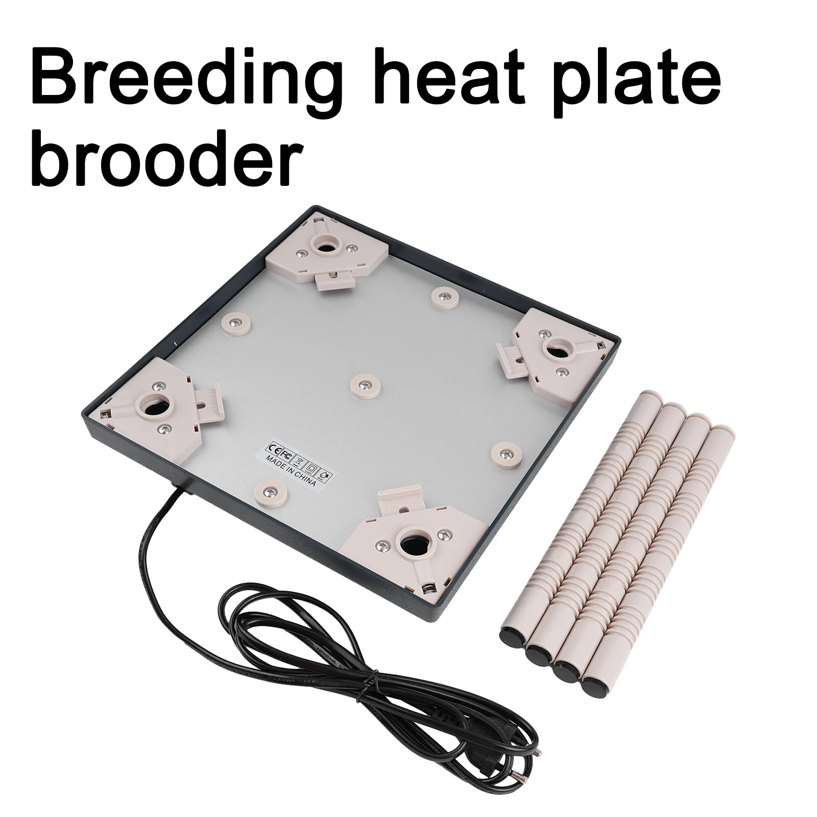 

FG-25 15 Вт нагреватель для куриных яиц, инкубатор, брудер, нагревательная пластина для цыплят, регулируемый нагреватель для курятника, регулятор температуры FG