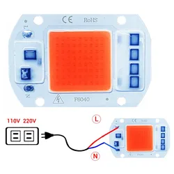 Full Spectrum COB LED Chip Grow Light AC 110V 220V No need driver Phyto Lamp For Indoor Plant Light Seedling Grow Lamp Source