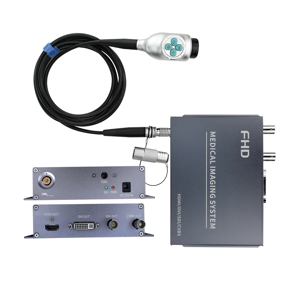 2025 hot sale Equipamento médico  endoscopia portátil Full HD Câmera  endoscopia ENT para clínica para endoscopia veterinári