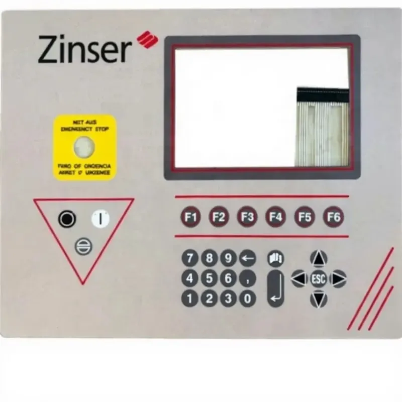 Compatible for Zinser 350 351 450 451 Ring Spinning Frame Membrane Switch Keypad High Quality PET Material Textile Machinery