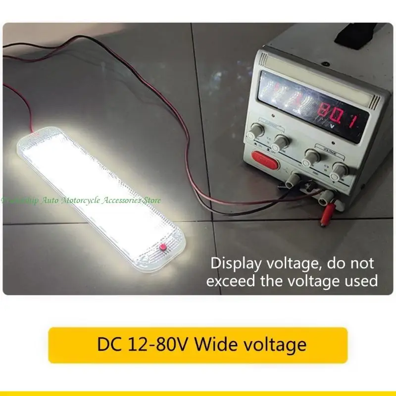 SZCH 72LED 12V-80V VECHIE VICIO VOITURE INTÉRIEUR INTÉRIEU