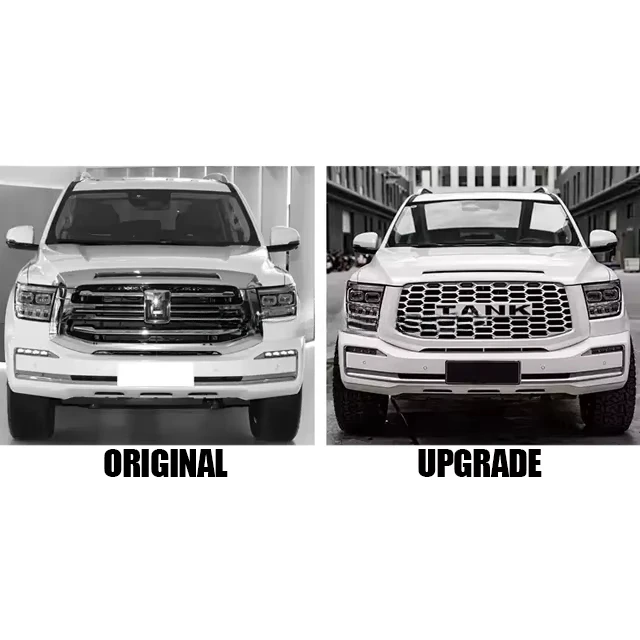 Automotive Exterior Accessories Front Grill Black Car Grille for tank 500 Accessoriescustom