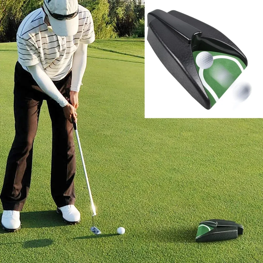 Automatic Golf Putt Returner Auto Golf Ball Return Device Practice Training Aids Golf Supplies For Indoors Outdoors