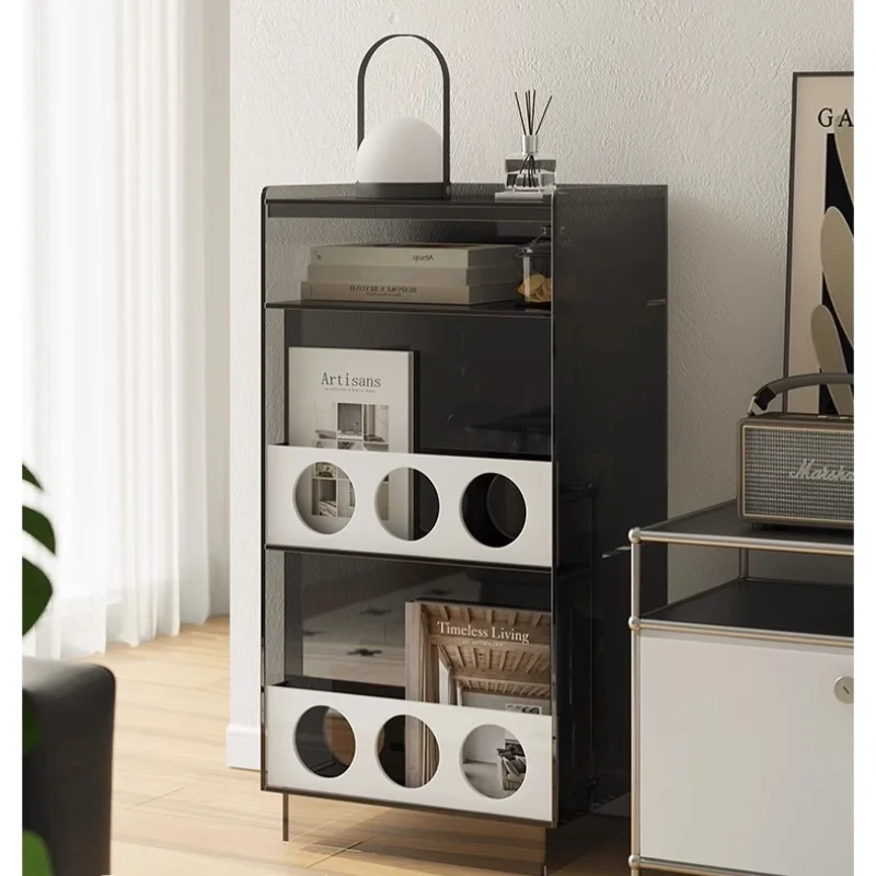 Acrylic creative side cabinet, locker, small , dining side , living room sofa, entrance cabinet, medieval combin