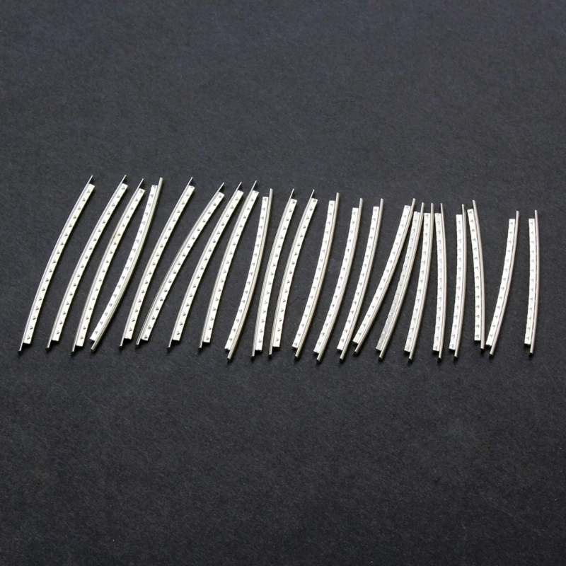 2.7mm 24 Frets Fretwire Set for Electric Guitar Bass Fingerboard Replacement