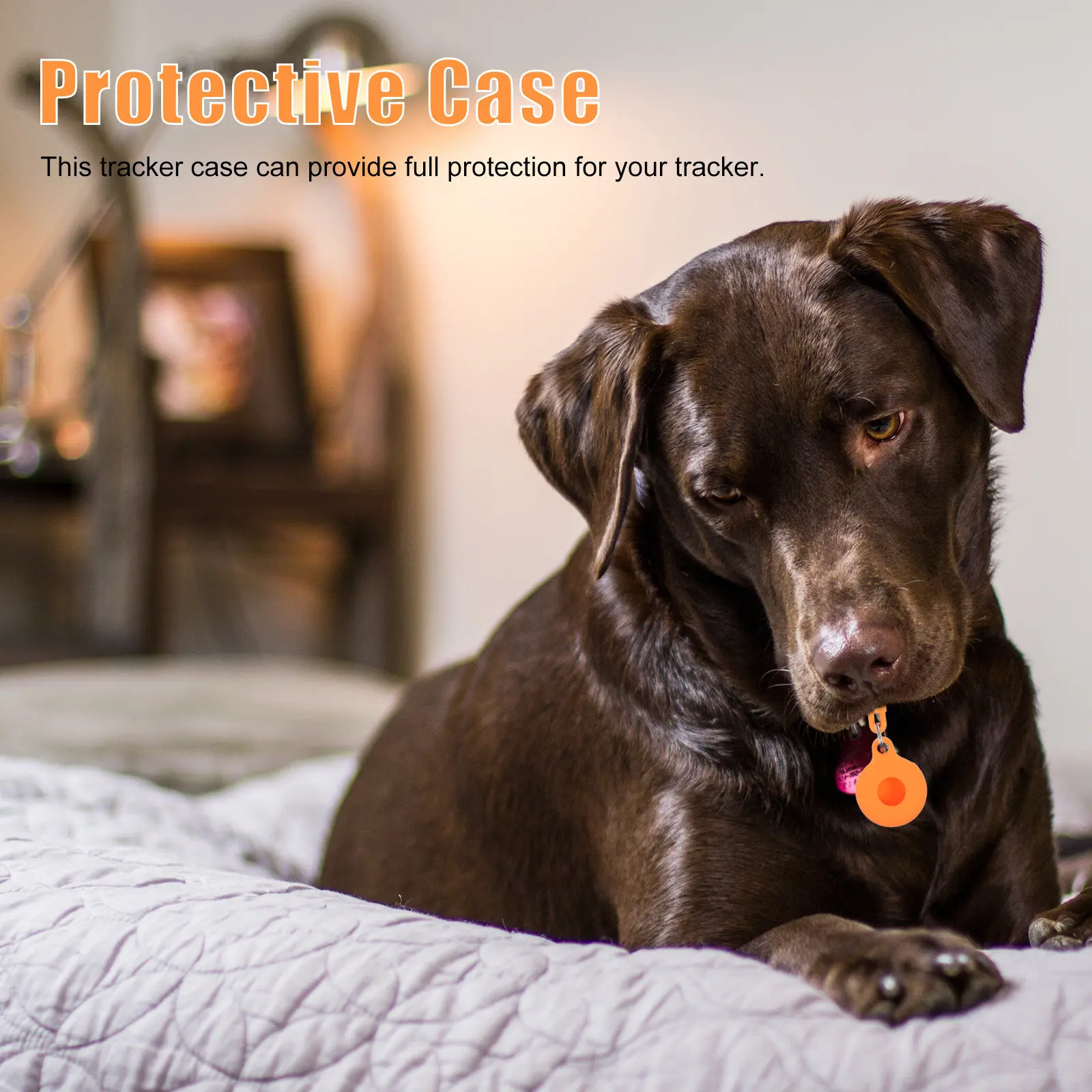 

Набор из 4 силиконовых защитных чехлов для домашних животных с защитой от потери, с застежкой, легко крепятся, совместимы