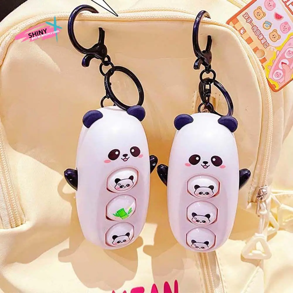 Панда Свинья Панда Меняющая лицо Кукла DIY Ремесла Пресс Декомпрессионные игрушки Меняющая лицо игрушка Пластиковые мультяшные животные