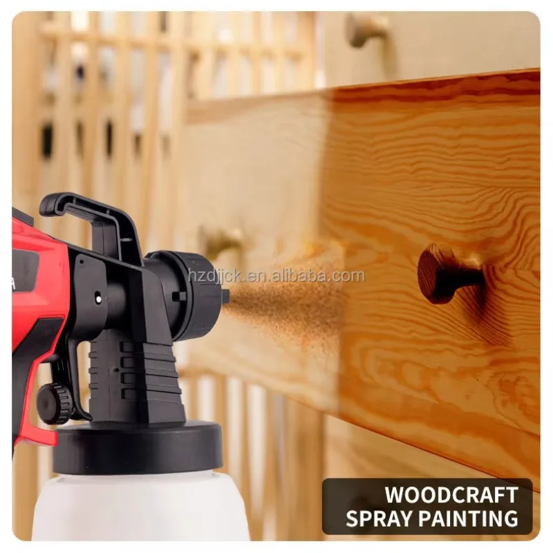 휴대용 고압 전기 페인트 분무기 DIY 핸드헬드 파워 스프레이 건 라텍스 DIY 페인팅 머신 스프레이 머신