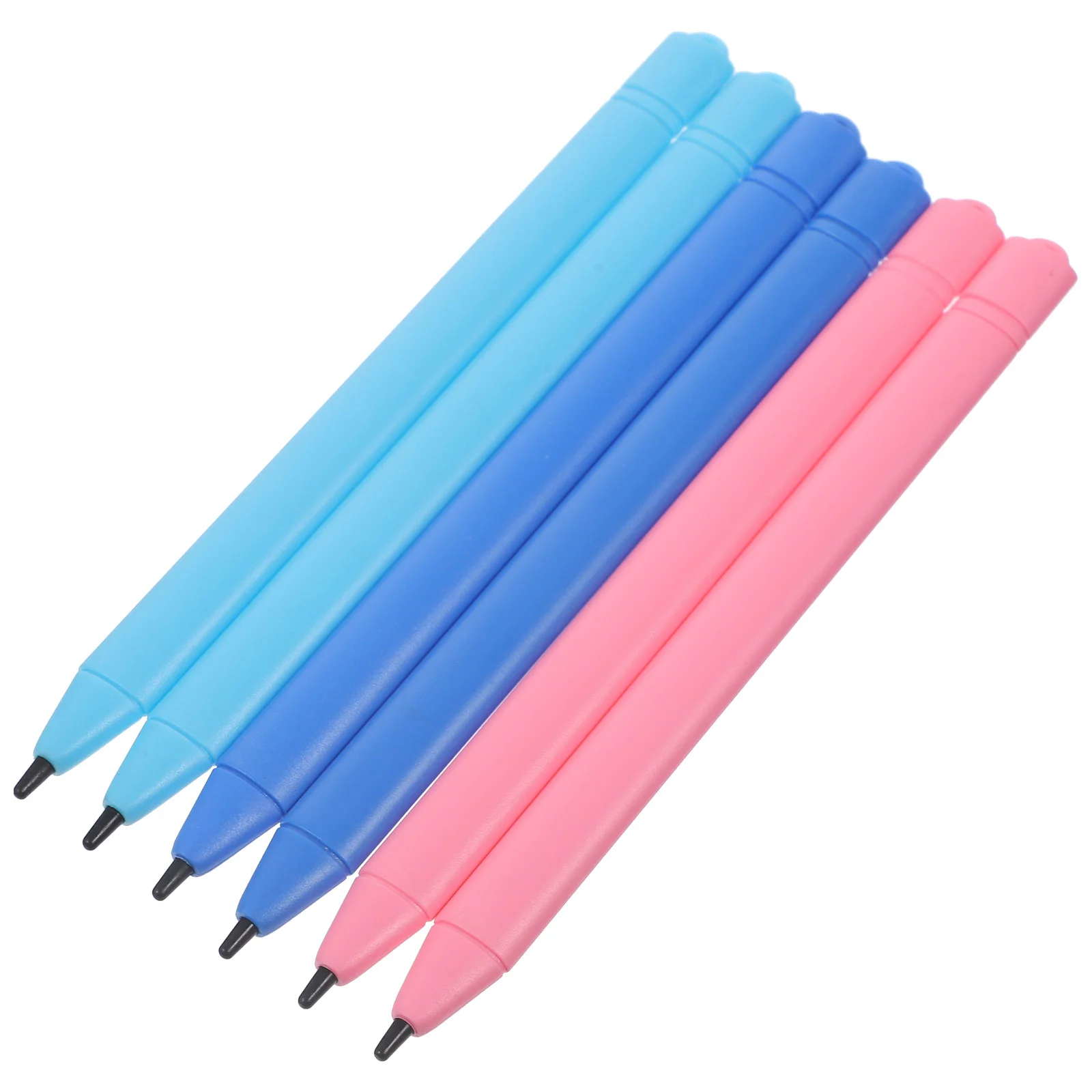 6 Pcs Lcd Tablet Stylus Pen Desenho Doodle Board para telas sensíveis ao toque Universal Abs