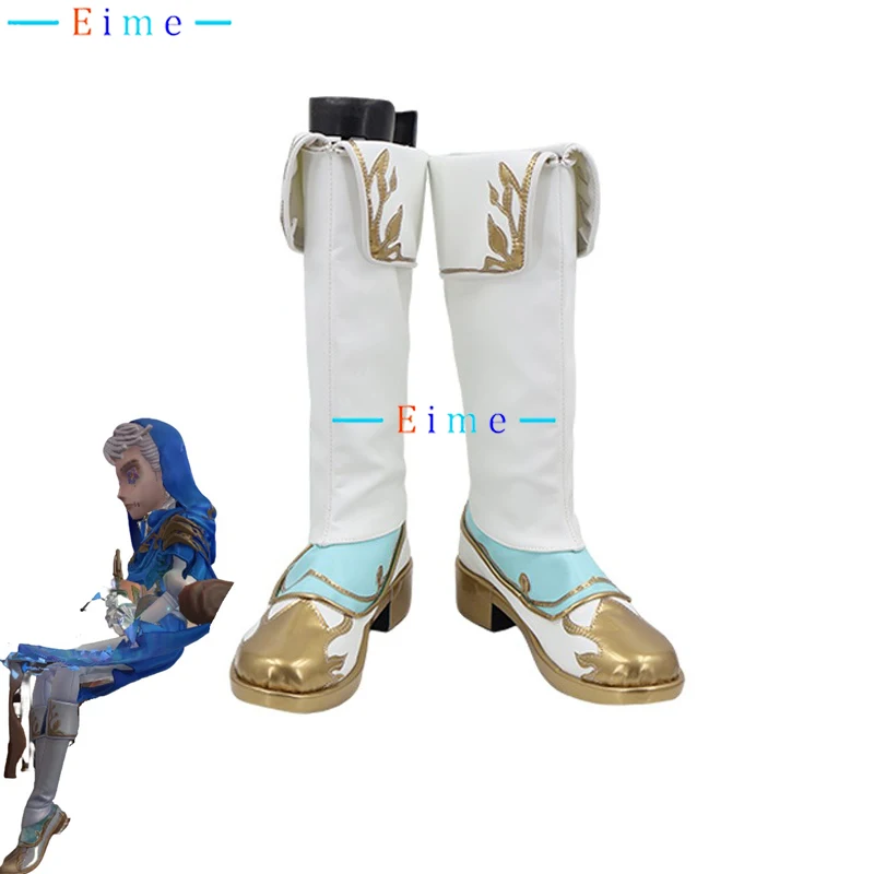 

Identity V Mercenary Naib Subedar Cosplay Shoes Anime Accessories Cosplay Prop Halloween Carnival Boots PU Shoes Custom Made