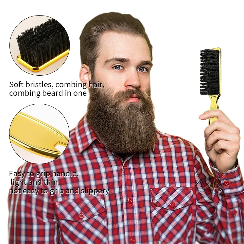 3pcs/4pcs Professional Haircut Set Barbershop Wide toothed comb Brush Tools Salon Hairstylist Hair Cutting Styling Accessories