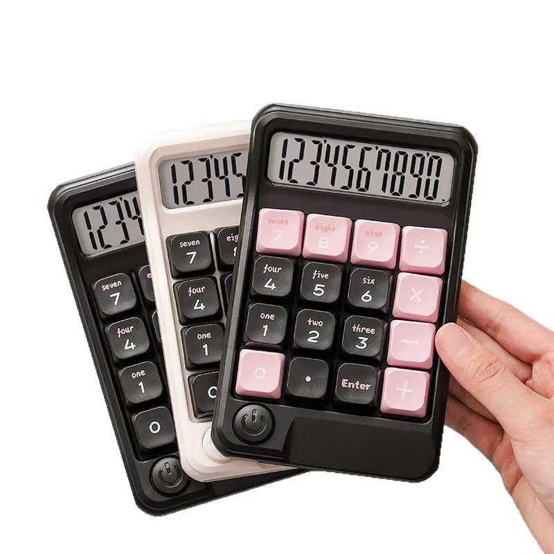 Wealth Calculator, High-Appearance Mechanical Keys, Student Financial Office Calculator, Detachable Blue Switch Keys