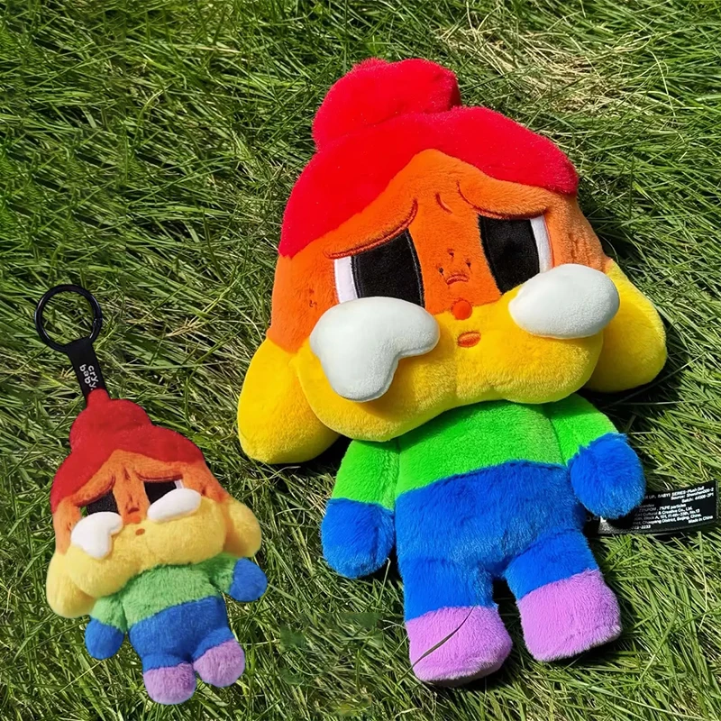 15cm Rainbow Cry Baby Pendant Blind Box Doll Toy Trend Doll And Hong Kong Limited Products Home Decoration Birthday Gifts