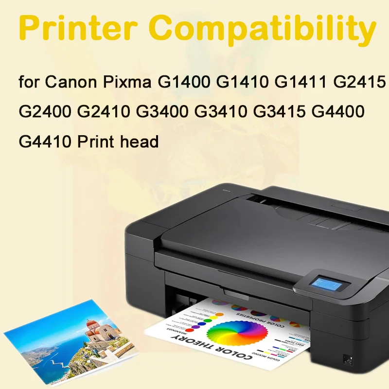 QY6-8002 QY6-8018 Canon Printhead for Canon Pixma G1400 G1410 G1411 G2415 G2400 G2410 G3400 G3410 G3415 G4400 G4410 Print head