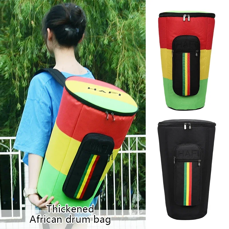 8/10/12/13Inches African Hand Drum Gig Bag Djembe Carry Storage Bag Case Adult Tambourine Bag Cover Waterproof Portable Backpack