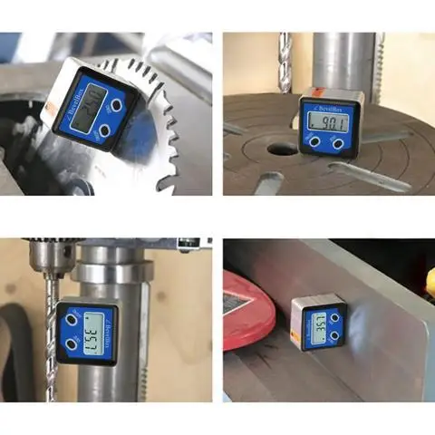 Electronic digital inclinometer 180 ° digital angle measuring instrument woodworking angle ruler angle measuring instrument