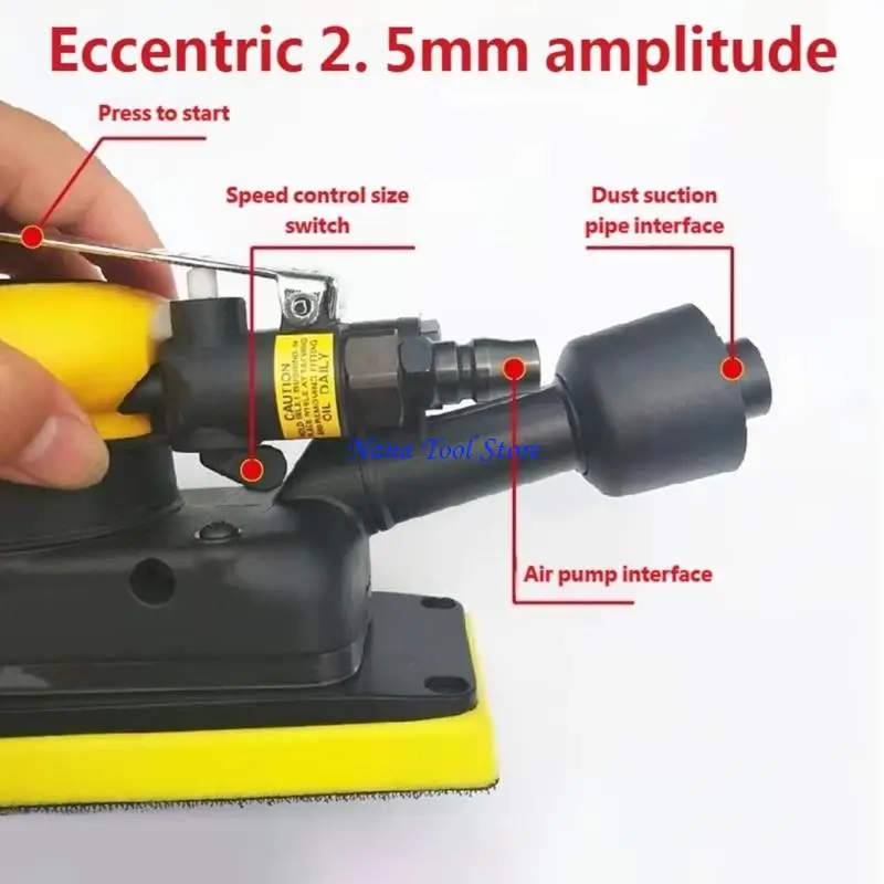 31GJ High Efficiency Rectangular Pneumatic Sanding Machine Reduces Vibrations