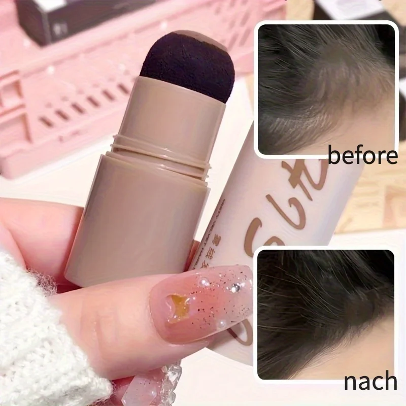 Hairline Powder Long Lasting Shadow Filling Forehead Hair Gaps Waterproof Sweat-proof Fine Powder Natural Color Hairline Makeup