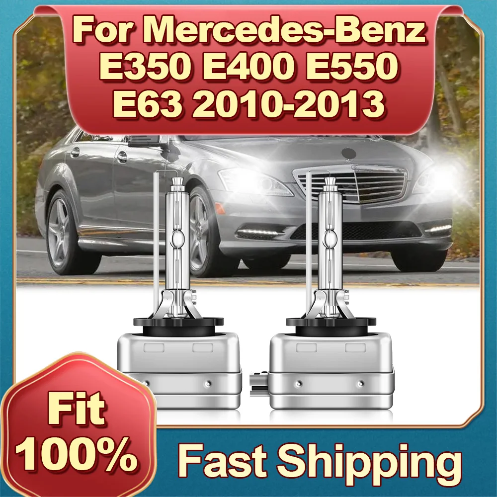 

2Pcs D1S Lights HID Xenon Headlight Bulbs 3800LM High Bright Headlamp 6000K For Mercedes Benz W221 S550 S-Class 2007 2008 2009