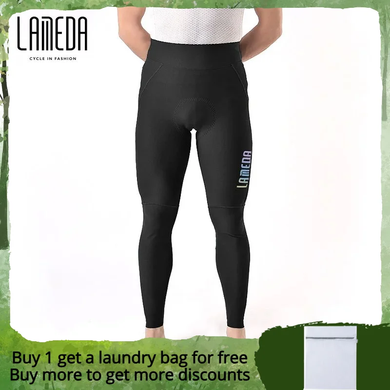 Lameda Cycling Long Pants High-waisted Road Bike Tousers Man Spring Autumn Men's Cycling Clothing Bicycle Pants