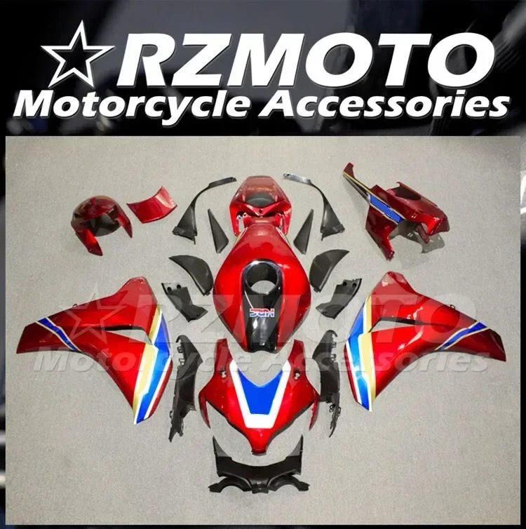 4Gifts Injection Mold New ABS Fairings Kit Fit For HONDA CBR1000RR 2008 2009 2010 2011 08 09 10 11 Bodywork Set Cool Red